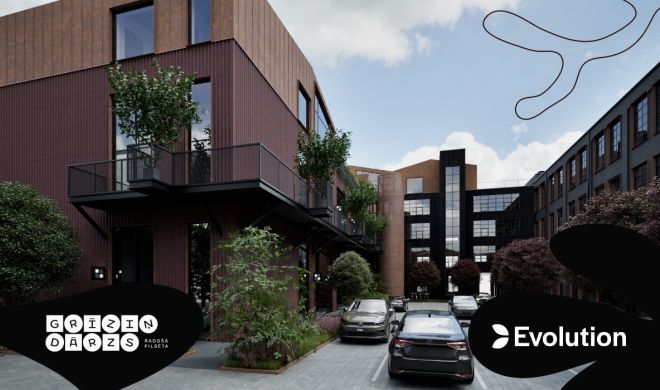 Evolution will open a spacious office in the creative city “Grīziņdārzs”