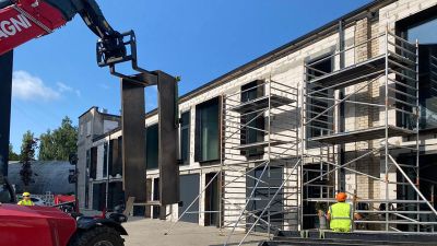 “Grīziņdārzs” developers complete the third building renovation and start works on the fourth