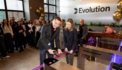 Evolution Opens a Multifunctional Office in “Grīziņdārzs”